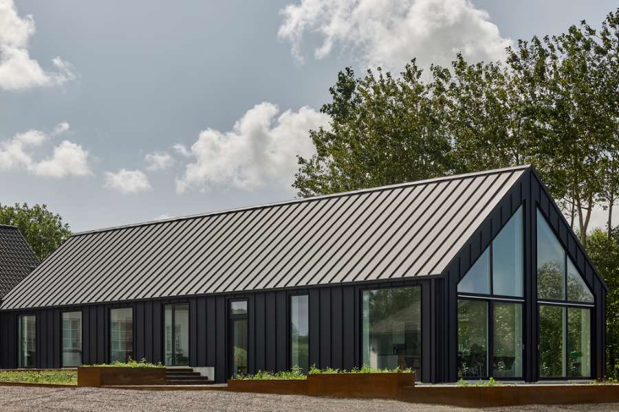 Steel roof and facade set the stage for Danish countryside charm, Bøelvej 13, 6880 Tarm, Denmark